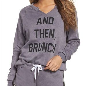 EUC And then brunch sweatshirt